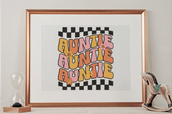 Auntie Embroidery: A Warm, Gift-Ready Family Design
