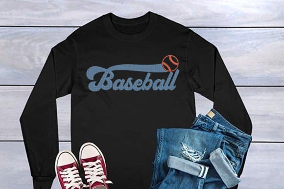 Baseball Embroidery: A Charming, Versatile Design for Handmade Gifts