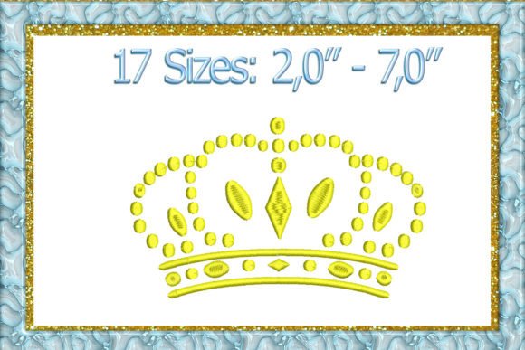 Crown Machine Embroidery: A Seasonal Crown for Holiday Collections