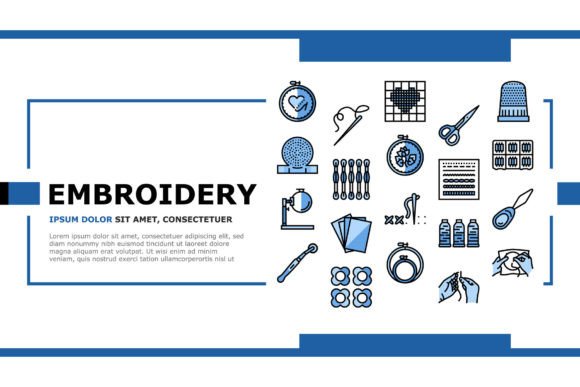 Embroidery Hobby Fabric Fashion Landing